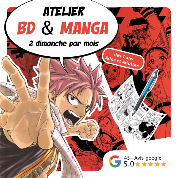Atelier animé par Vasinee à ESPACE DESSIN