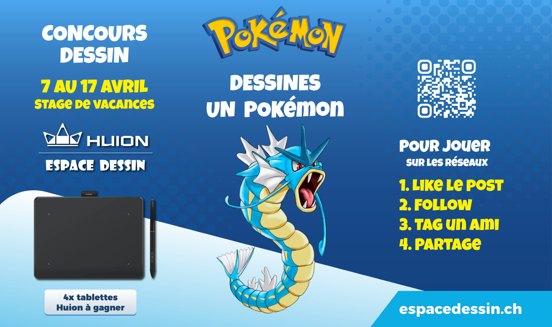Annonce Concours Pokémon